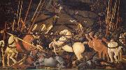 UCCELLO, Paolo The Battle of San Romano oil painting reproduction
